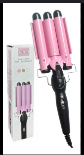 tenaza rizadora de tres barriles